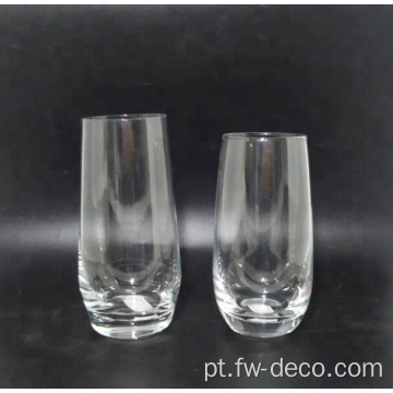 Gravou Collins Wine Glasses Cup com logotipo